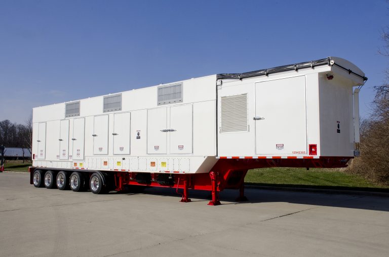 Oil and Gas Mobile Enclosure Assembly